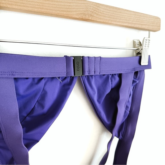 Onia ‘Alexandra’ Bikini Top Deep Royal Purple - Size Medium - Picture 4 of 7